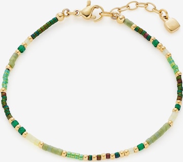 CIAO! BY LEONARDO Bracelet 'Leonardo' in Green: front