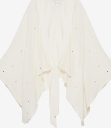 Pull&Bear Kimono värissä beige: etupuoli