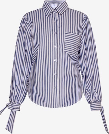 DreiMaster Vintage Блузка в Синий: спереди