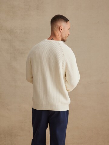 Pullover 'Markus' di DAN FOX APPAREL in bianco