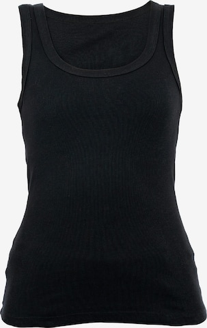Suri Frey Basic-Tanktop ' SFY Freyday ' in Schwarz: Vorderseite