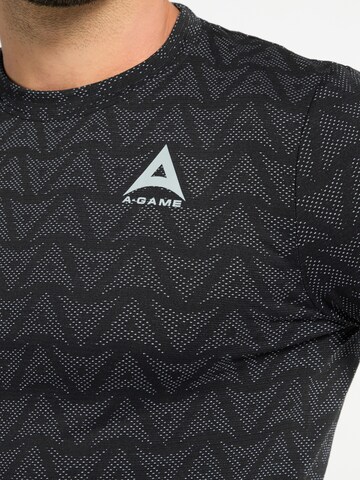 A-Game - Camisa funcionais em preto