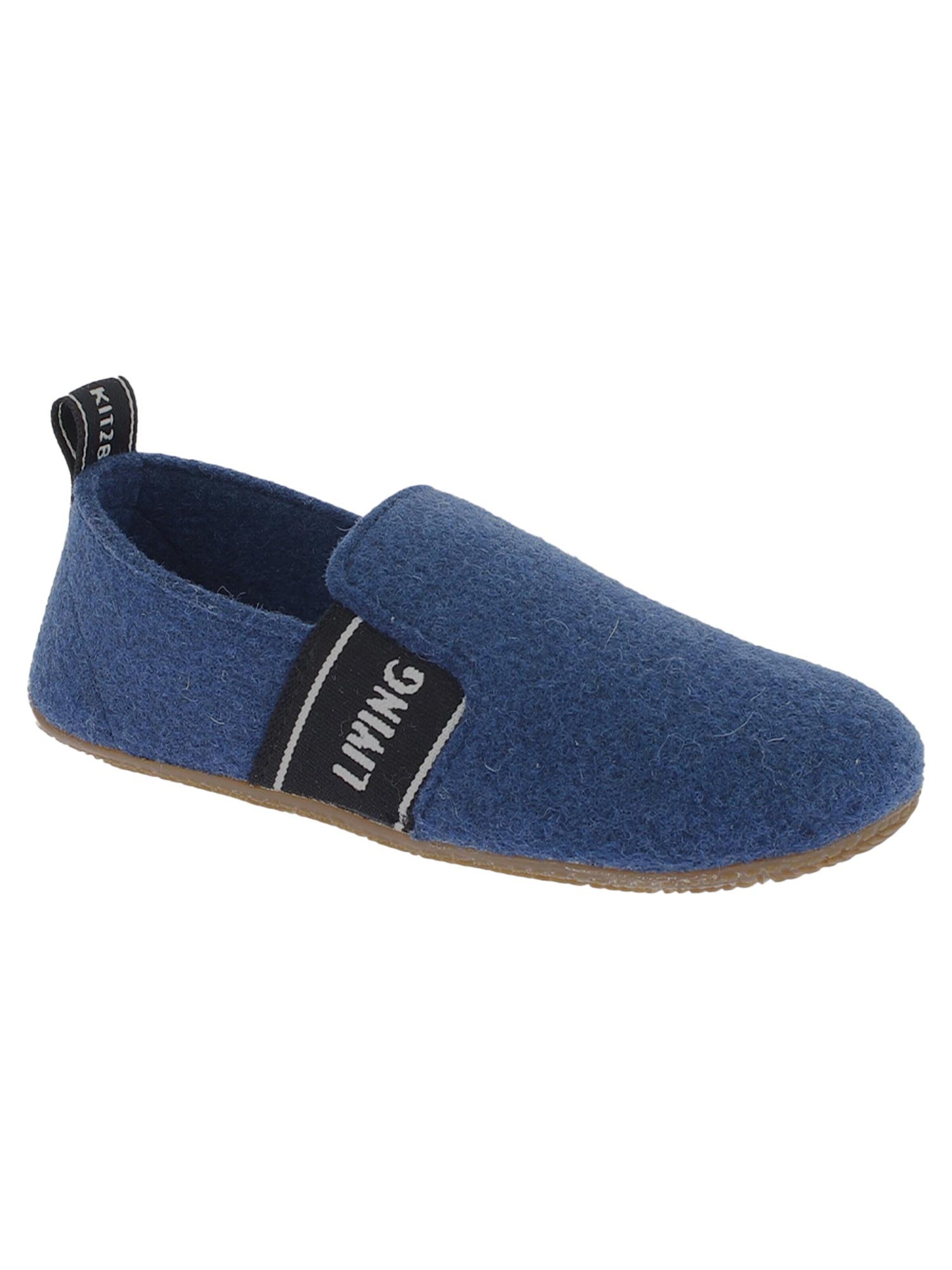 Living Kitzbühel Huisschoenen 'Filz' in Blauw