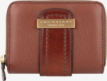 The Bridge Wallet in Brown: front