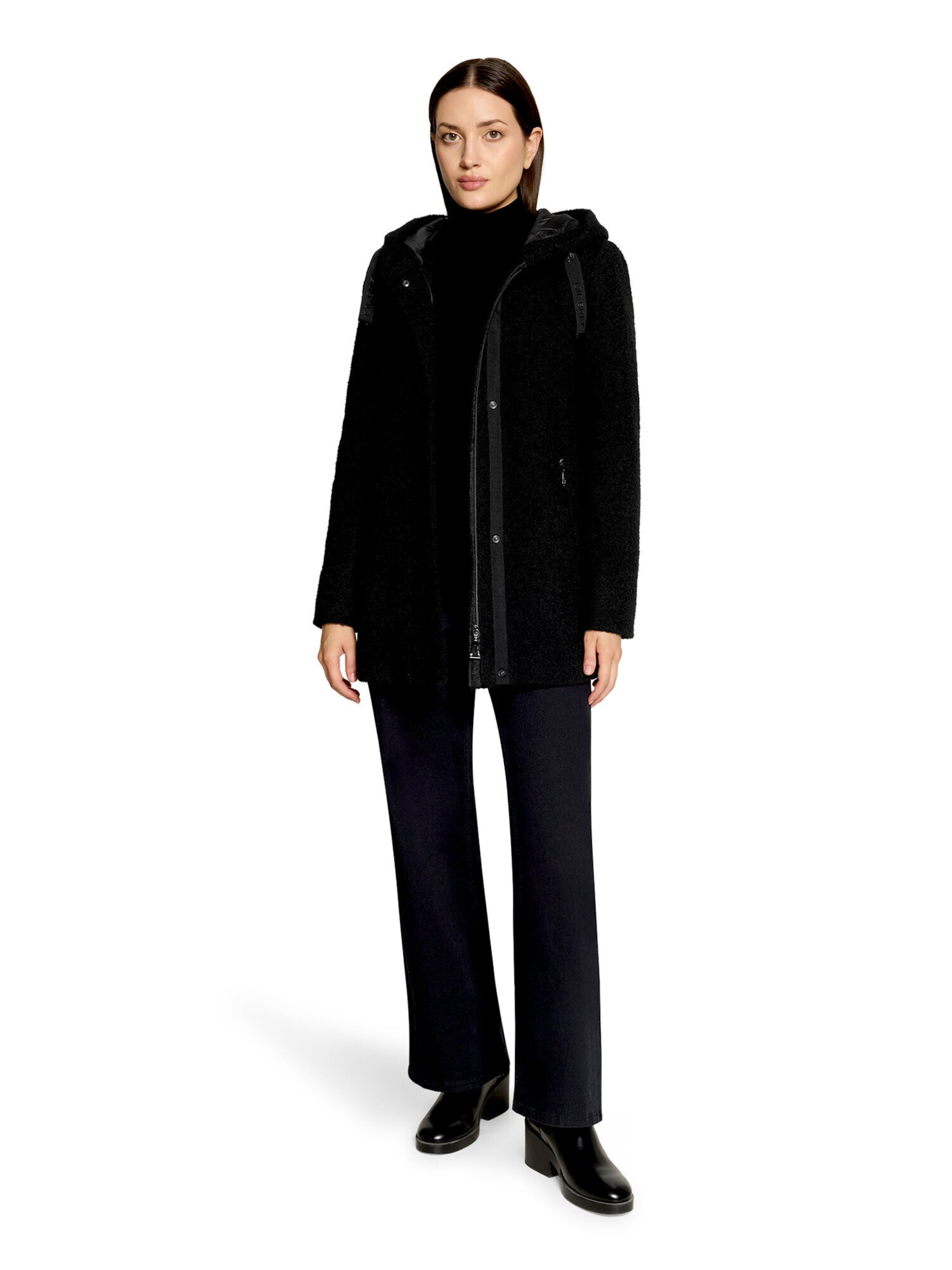 GIL BRET Wintermantel in Schwarz