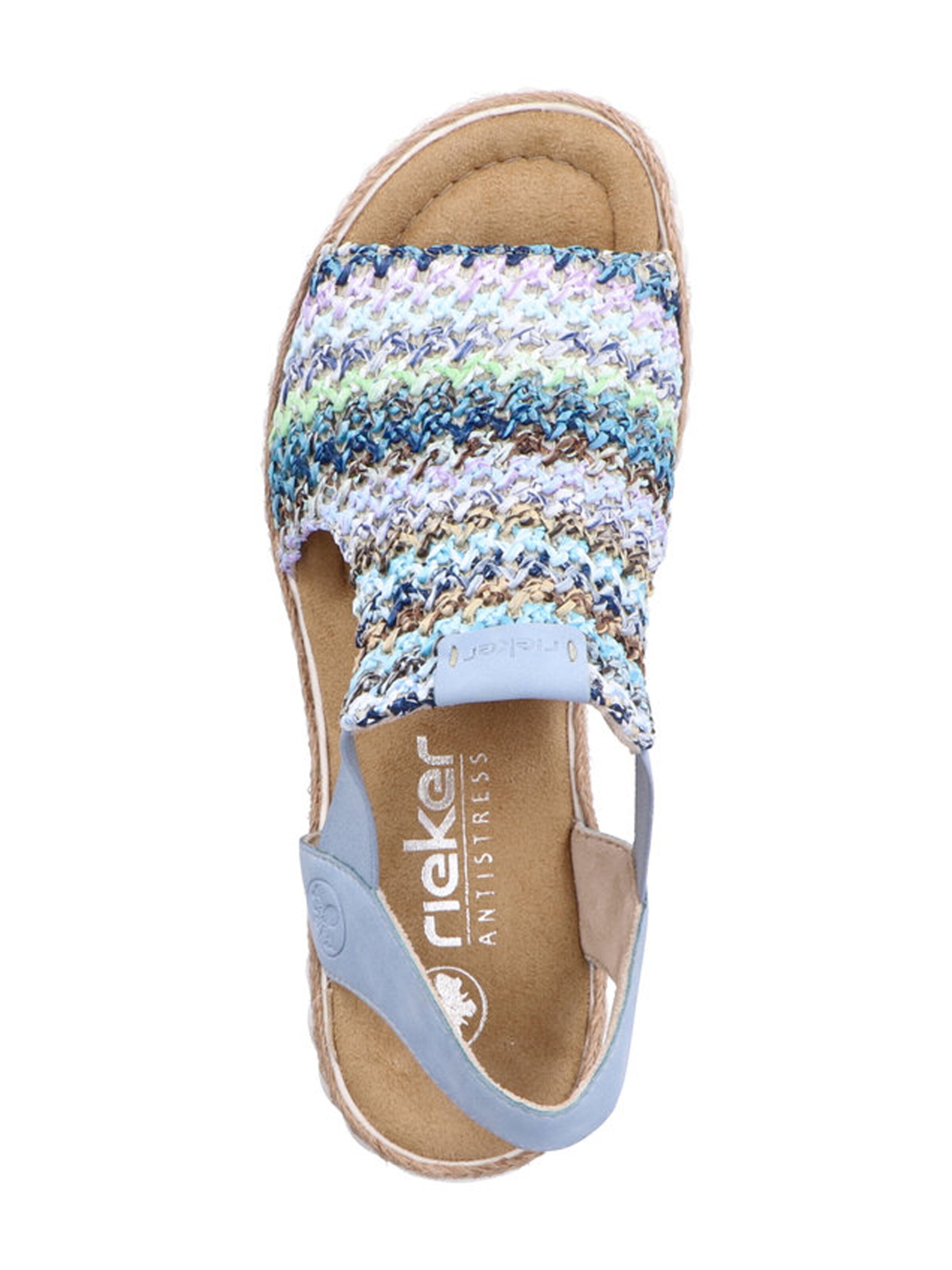 Sandales Rieker en bleu