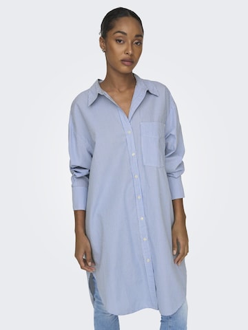 ONLY Blouse 'Mathilde' in Blue: front