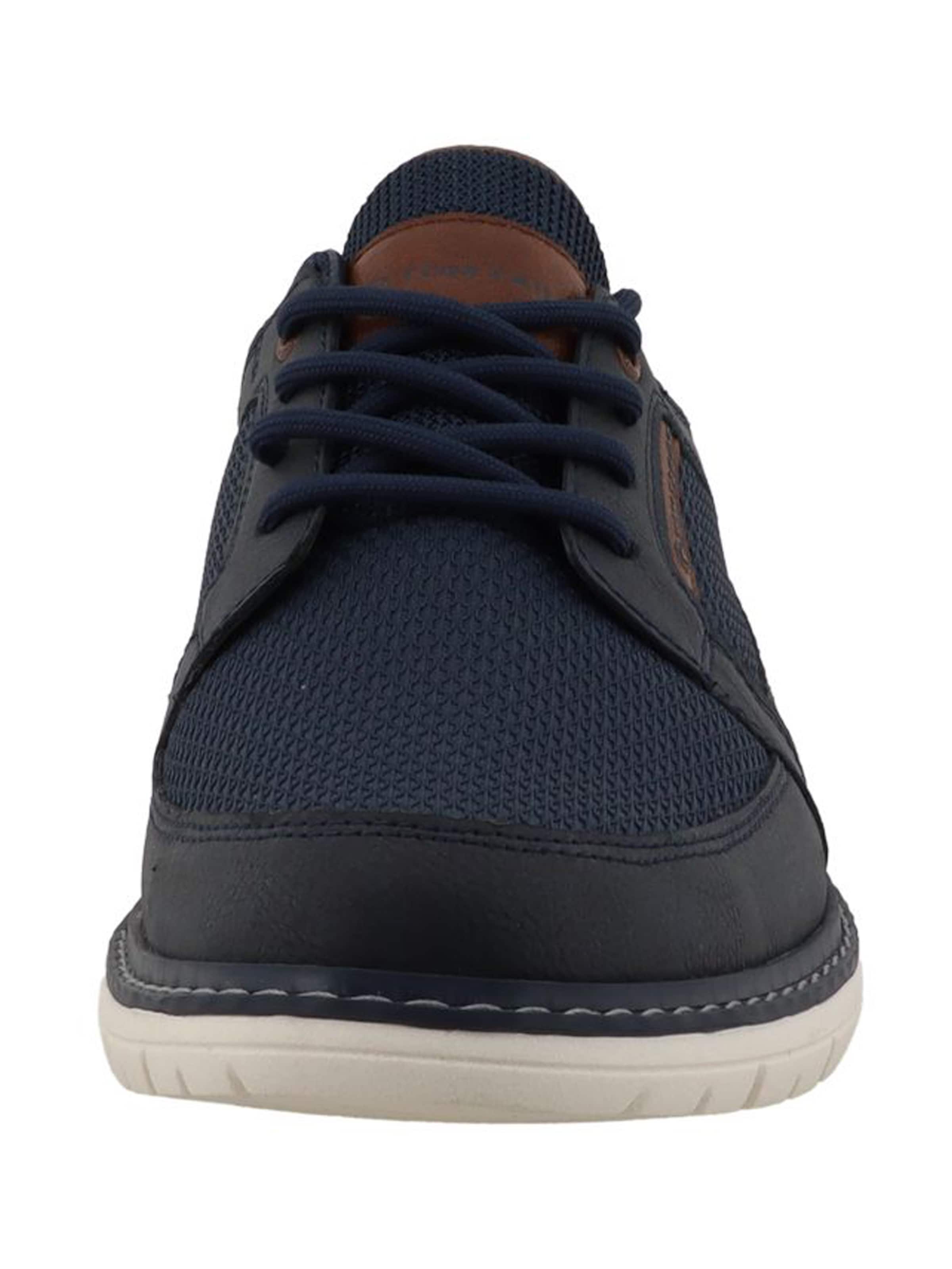 TOM TAILOR Nizke superge | modra barva