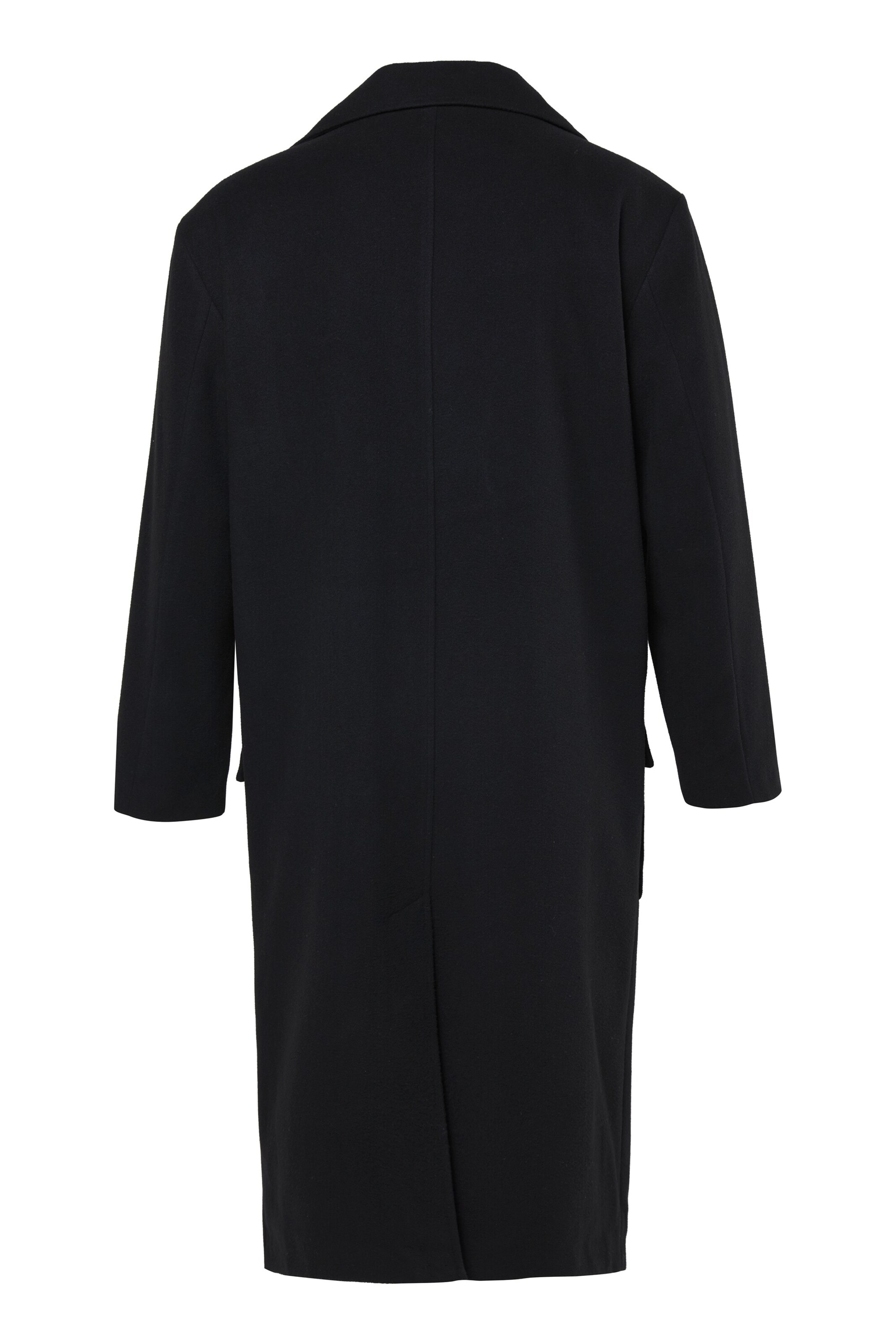 STHUGE Between-Seasons Coat in Black