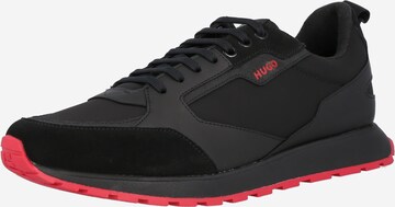 HUGO Sneakers laag 'Icelin' in Zwart: voorkant