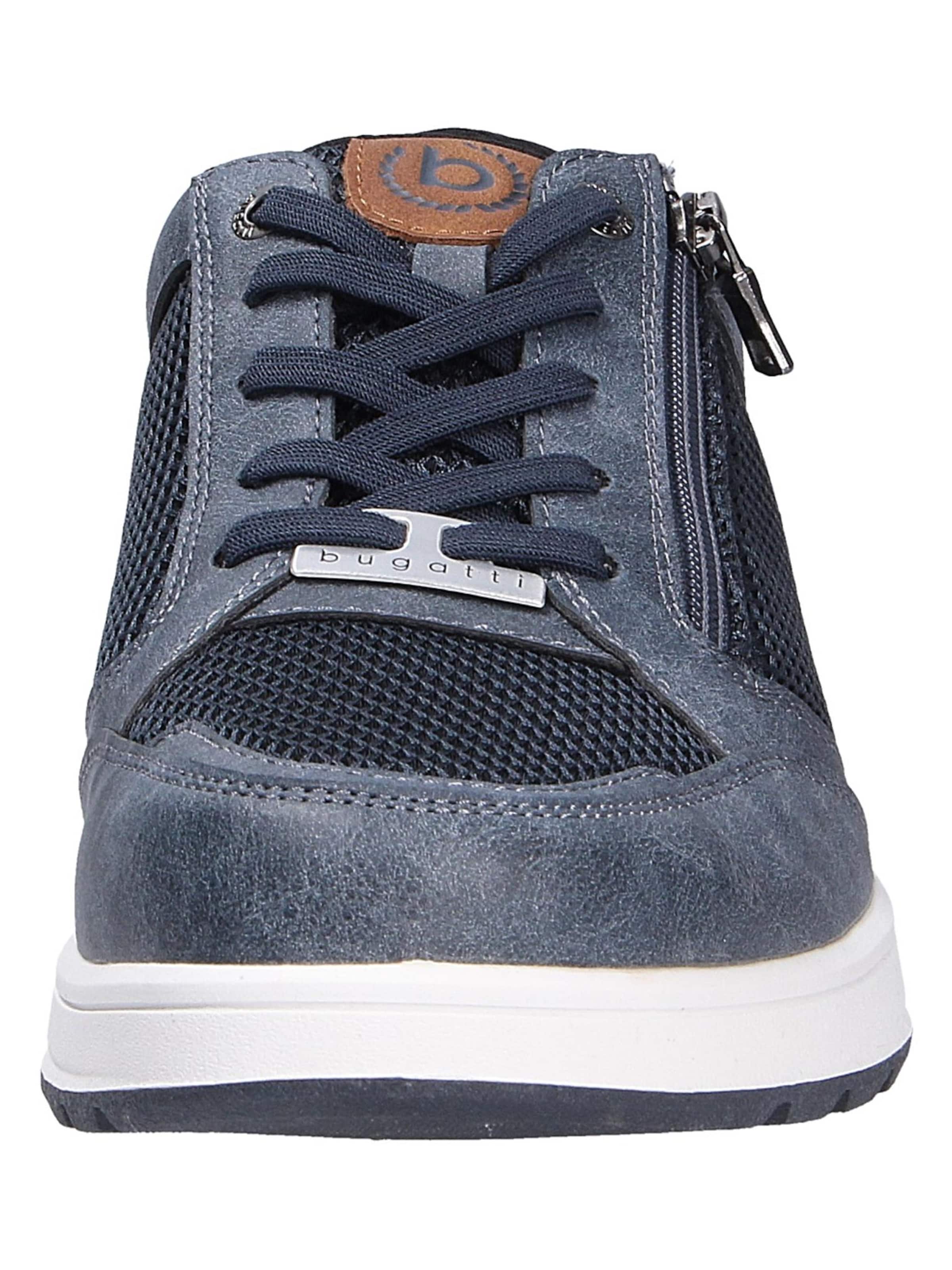 bugatti Låg sneaker i blå