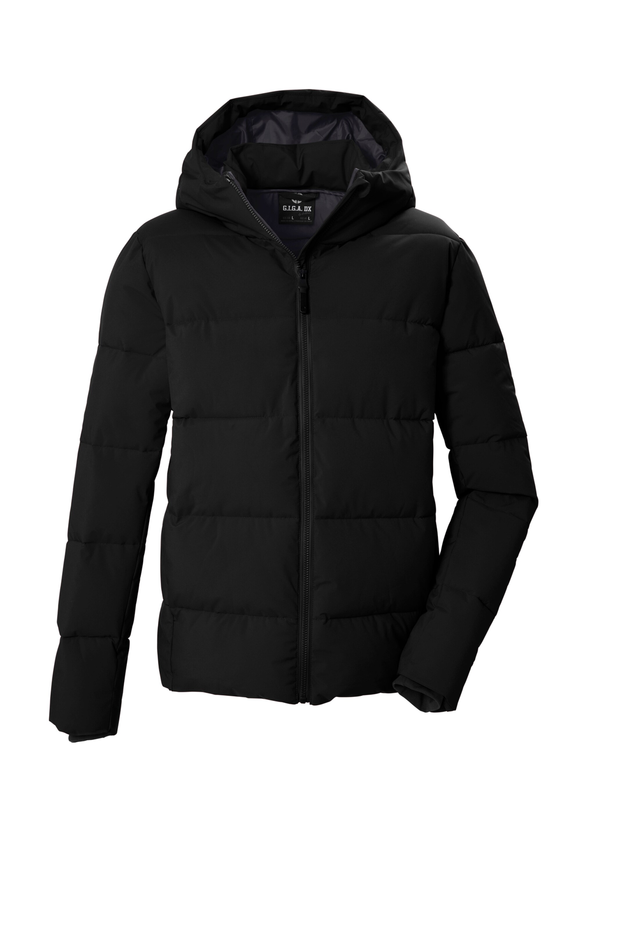 G.I.G.A. DX by killtec Winter Parka in Black: front