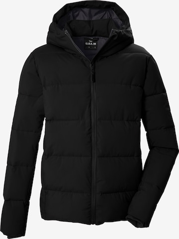 G.I.G.A. DX by killtec Winter Parka in Black: front