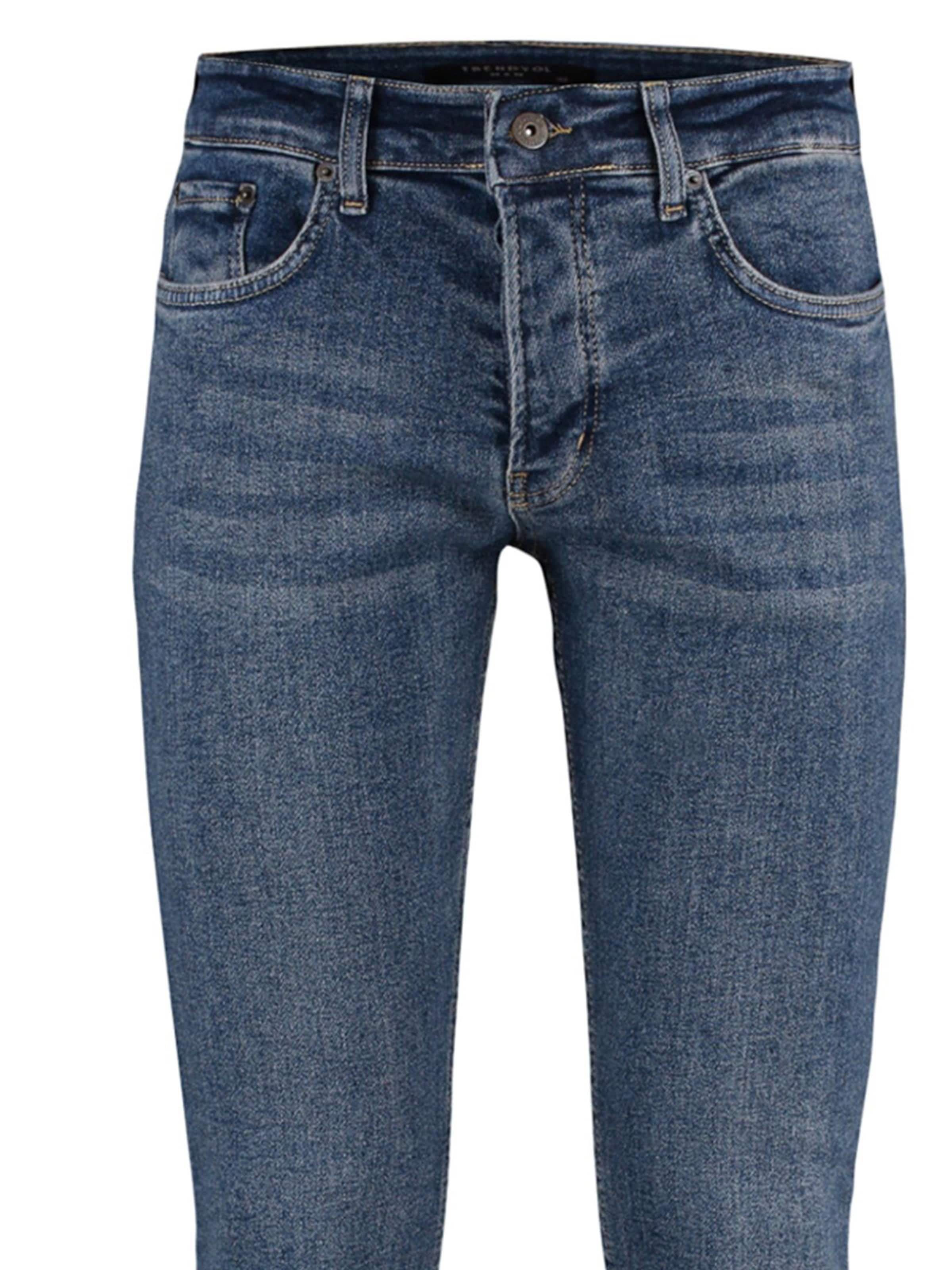 Trendyol Скинни Джинсы в Синий