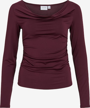 VILA Shirt 'VIKana' in Rood: voorkant