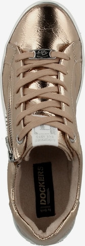 Sneaker bassa di Dockers by Gerli in oro