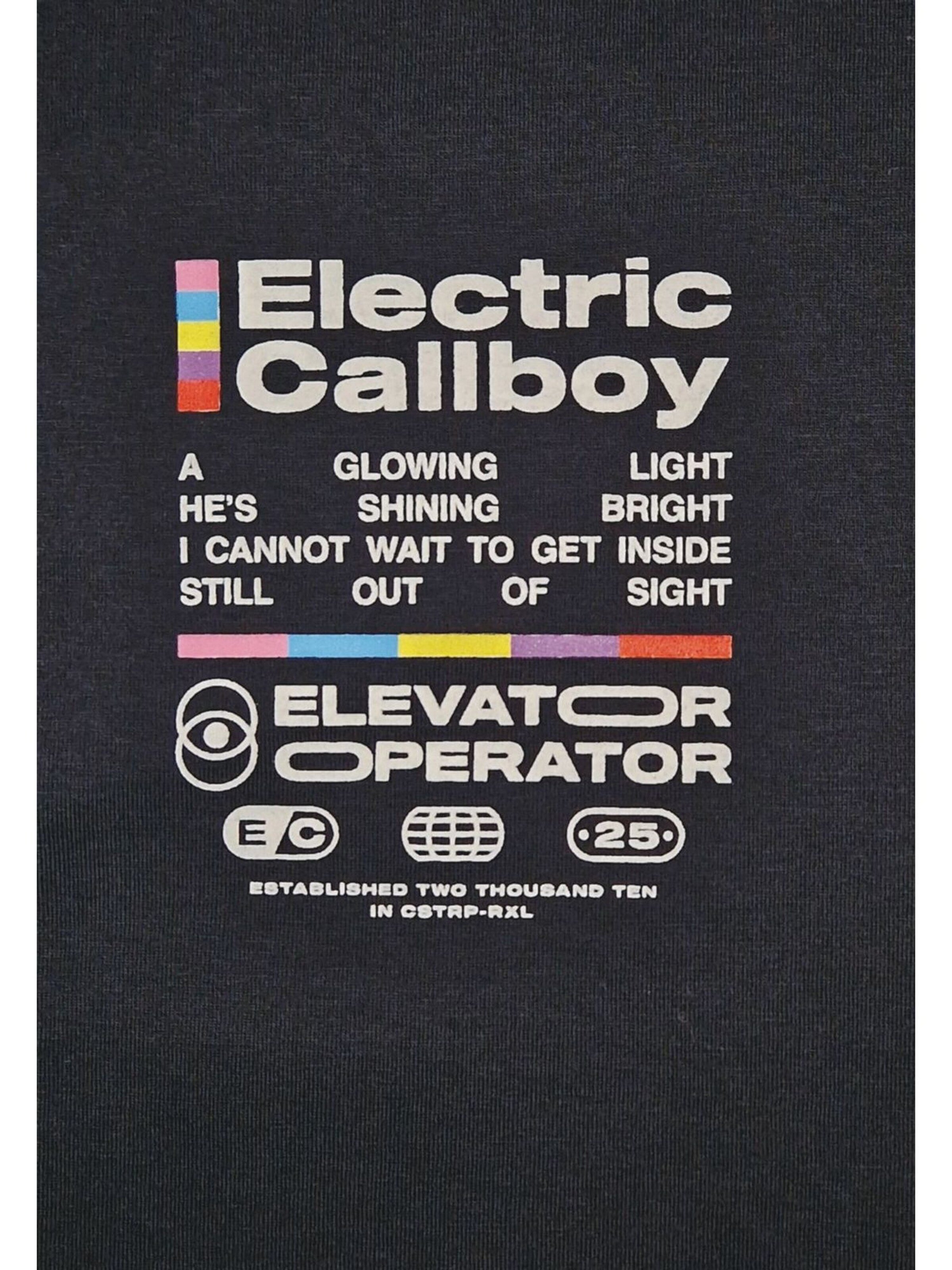 T-Shirt 'Electric Callboy Up And Down T-Shirt' Electric Callboy. en noir