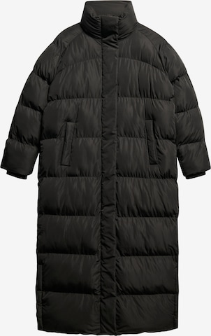 Superdry Wintermantel in Schwarz: Vorderseite