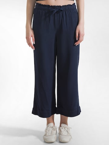 DEHA Loosefit Broek in Blauw: voorkant