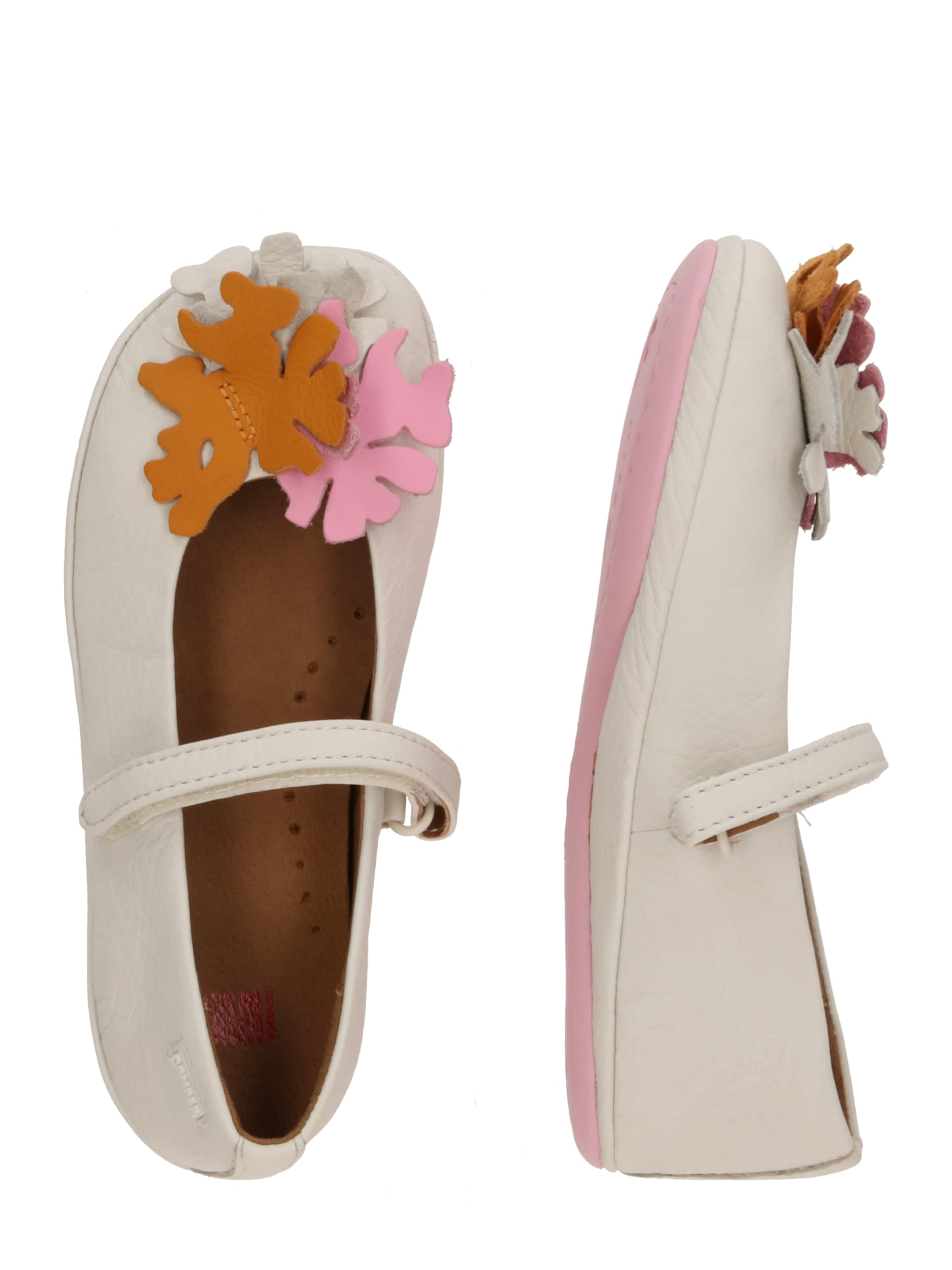 CAMPER Ballet Flats 'Right' in White