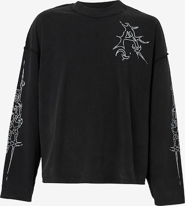 Tricou de la Atelier de roupa pe negru: față