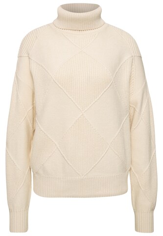Pull-over STREET ONE en beige : devant