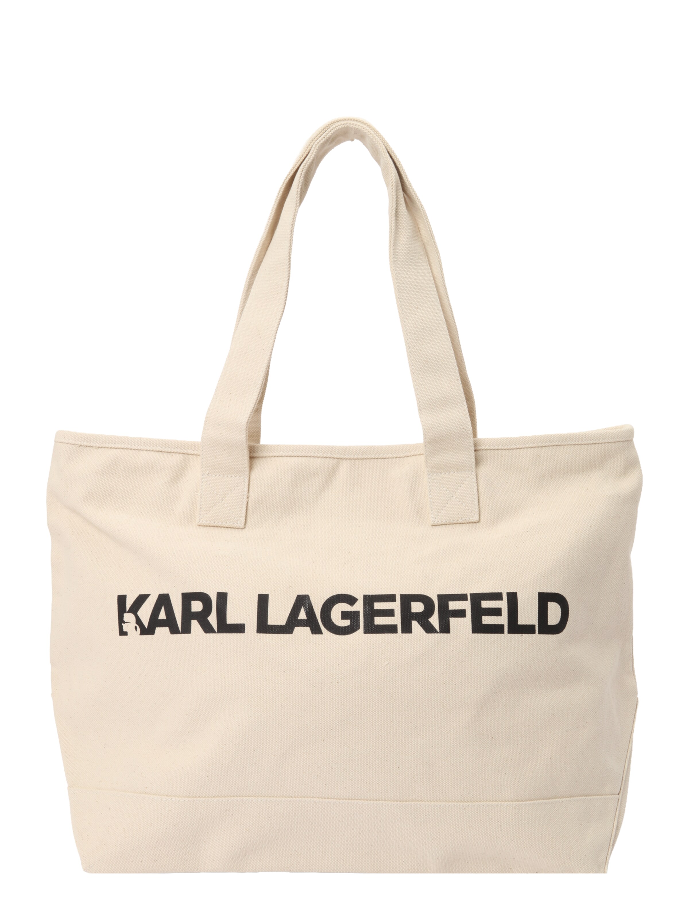 Karl Lagerfeld - Shopper 'ESSENTIAL' en blanco: frente
