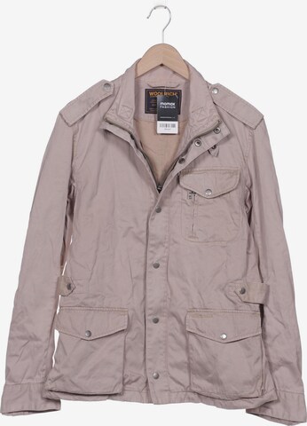 Woolrich Jacket & Coat in L in Beige: front