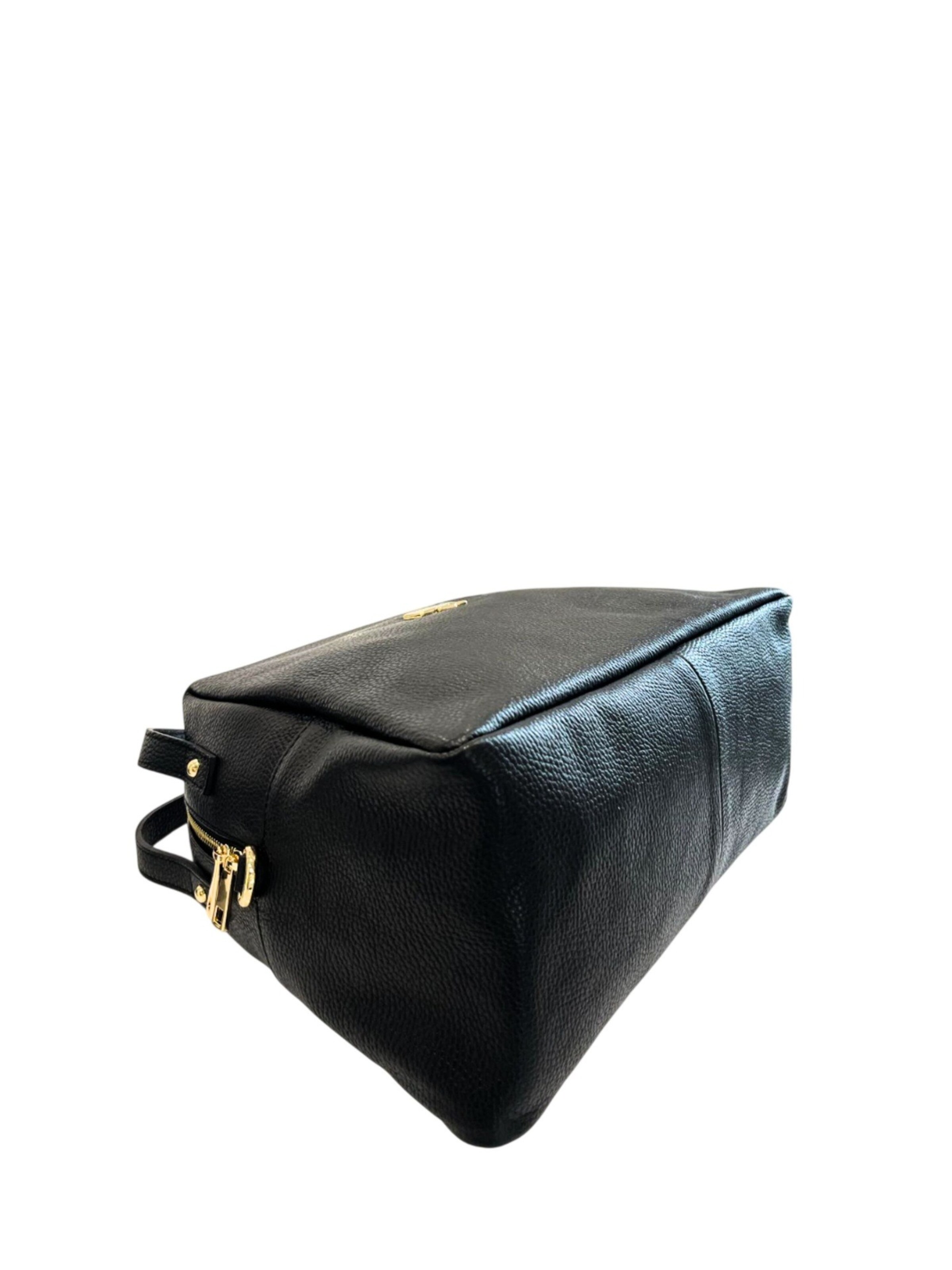 Borsa a mano 'Borsa a mano donna pelle 100% Baldinini Trend Lucca con tracolla' di Baldinini Trend in nero