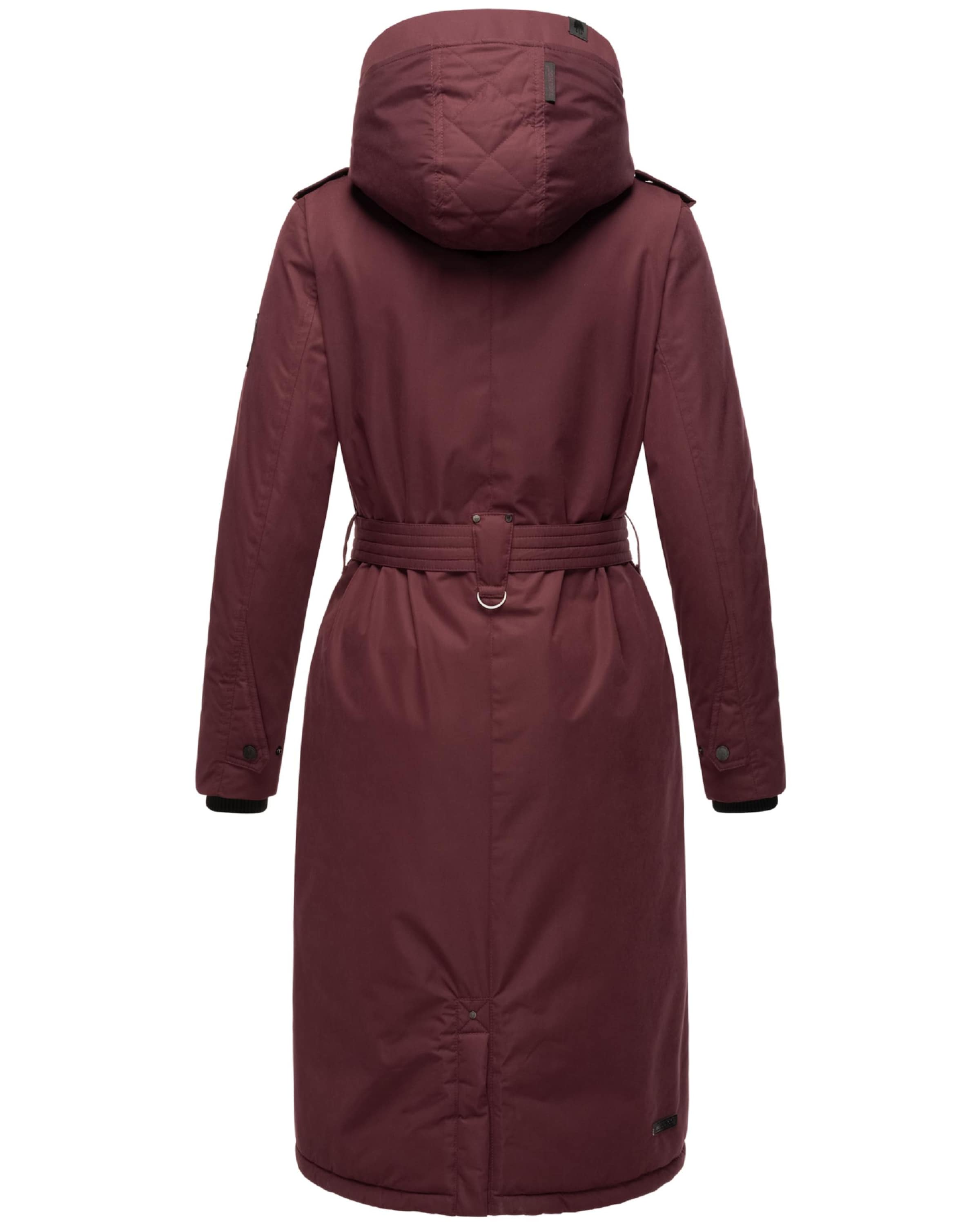 NAVAHOO Zimný kabát 'Hokulanii' - Červená