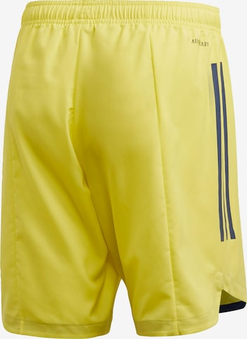 ADIDAS SPORTSWEAR Regular Workout Pants 'Condivo 20' in Yellow