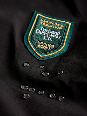 Portland Outerwear Company Overgangsparka i sort