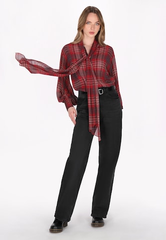 Chemisier DreiMaster Vintage en rouge