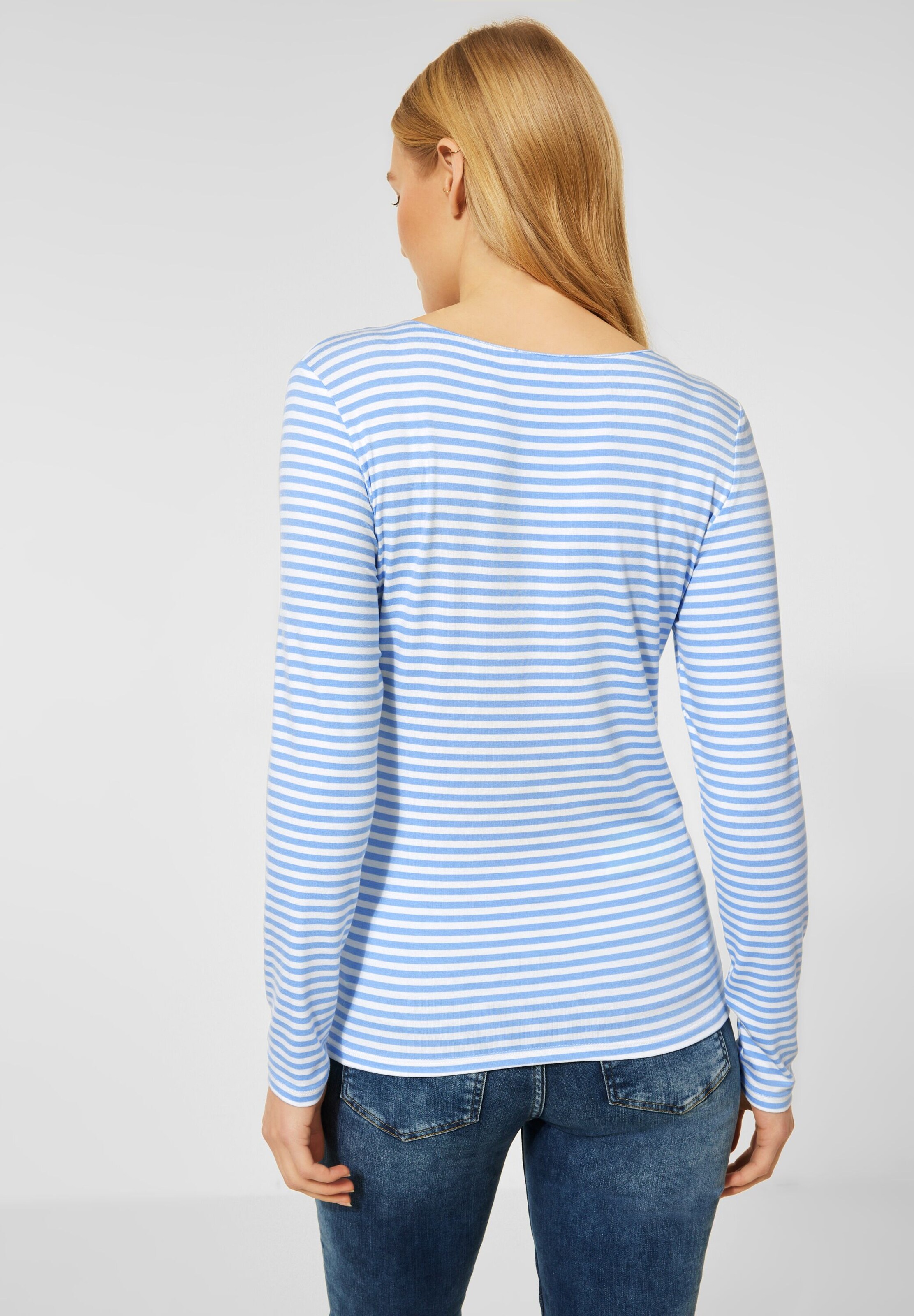 Frauen Shirts & Tops STREET ONE Shirt in Blau - AQ49443 Frauen Shirts & Tops STREET ONE Shirt in Blau - AQ49443