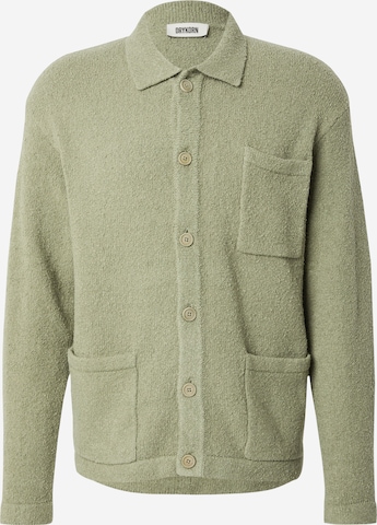 Vestes en maille 'TARIO' DRYKORN en vert : devant