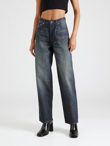 WEEKDAY Wide leg Jeans 'Rail' in Blue: front