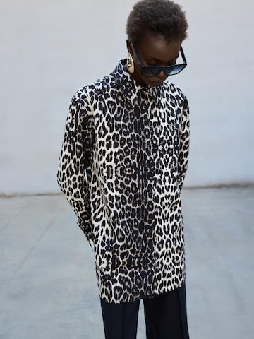 Maglietta '%100 Cotton Shirt' di Touché Privé in marrone