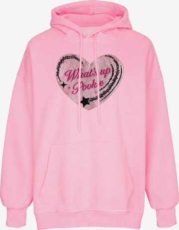 Sweat-shirt MYMO en rose : devant