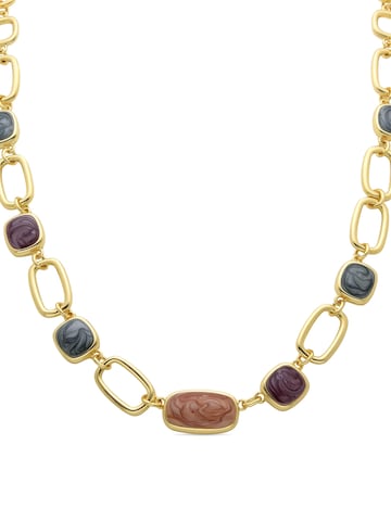 Luxenter Necklace 'Orzur' in Mixed colors: front