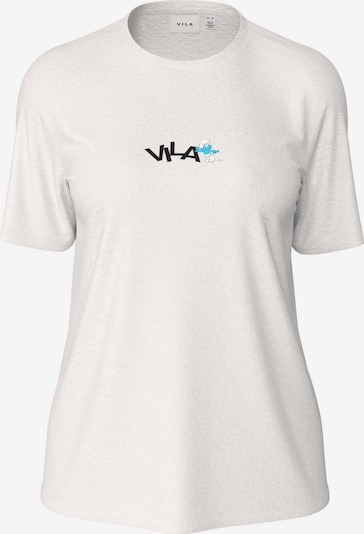 VILA T-Krekls 'Smurfy Lina', krāsa - zils / melns / balts, Preces skats