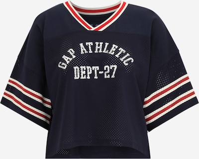 Gap Tall Majica u mornarsko plava / crvena / bijela, Pregled proizvoda