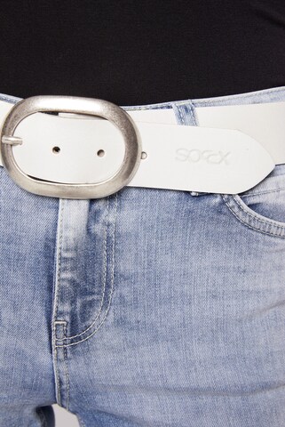 Soccx Belt in White