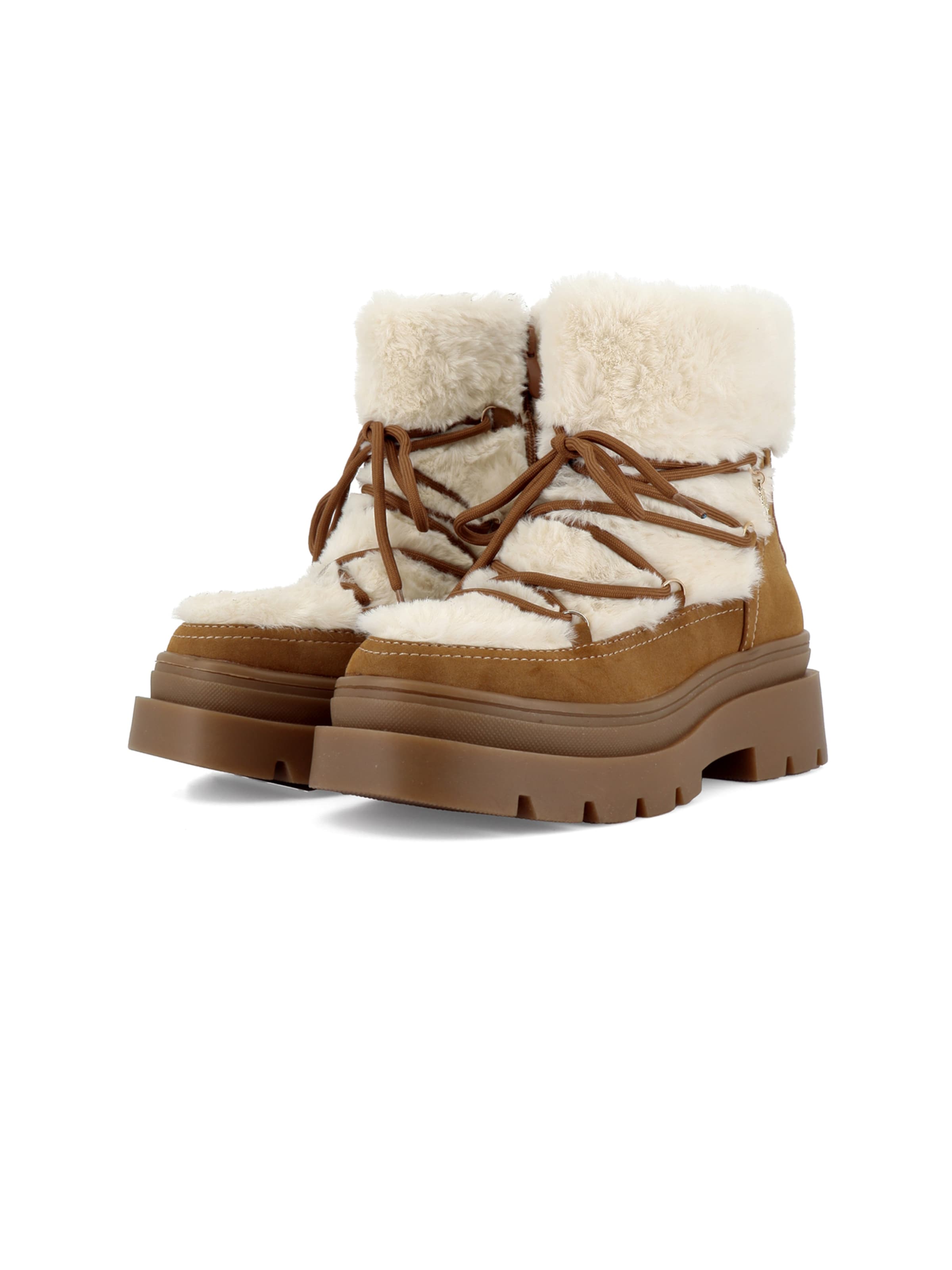 Bottines à lacets 'Shona' US POLO ASSN. en marron