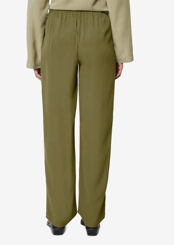 Marc O'Polo Wide leg Broek in Groen