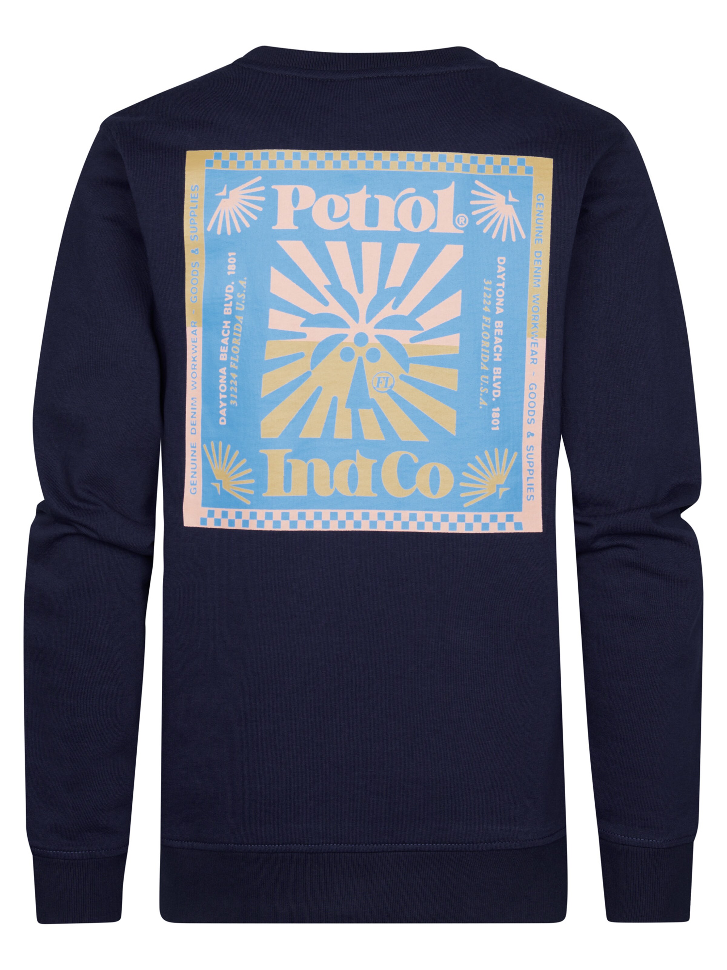 Petrol Industries Sweatshirt in Blauw