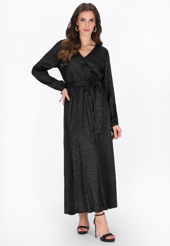 faina - Vestido 'Festive' em preto