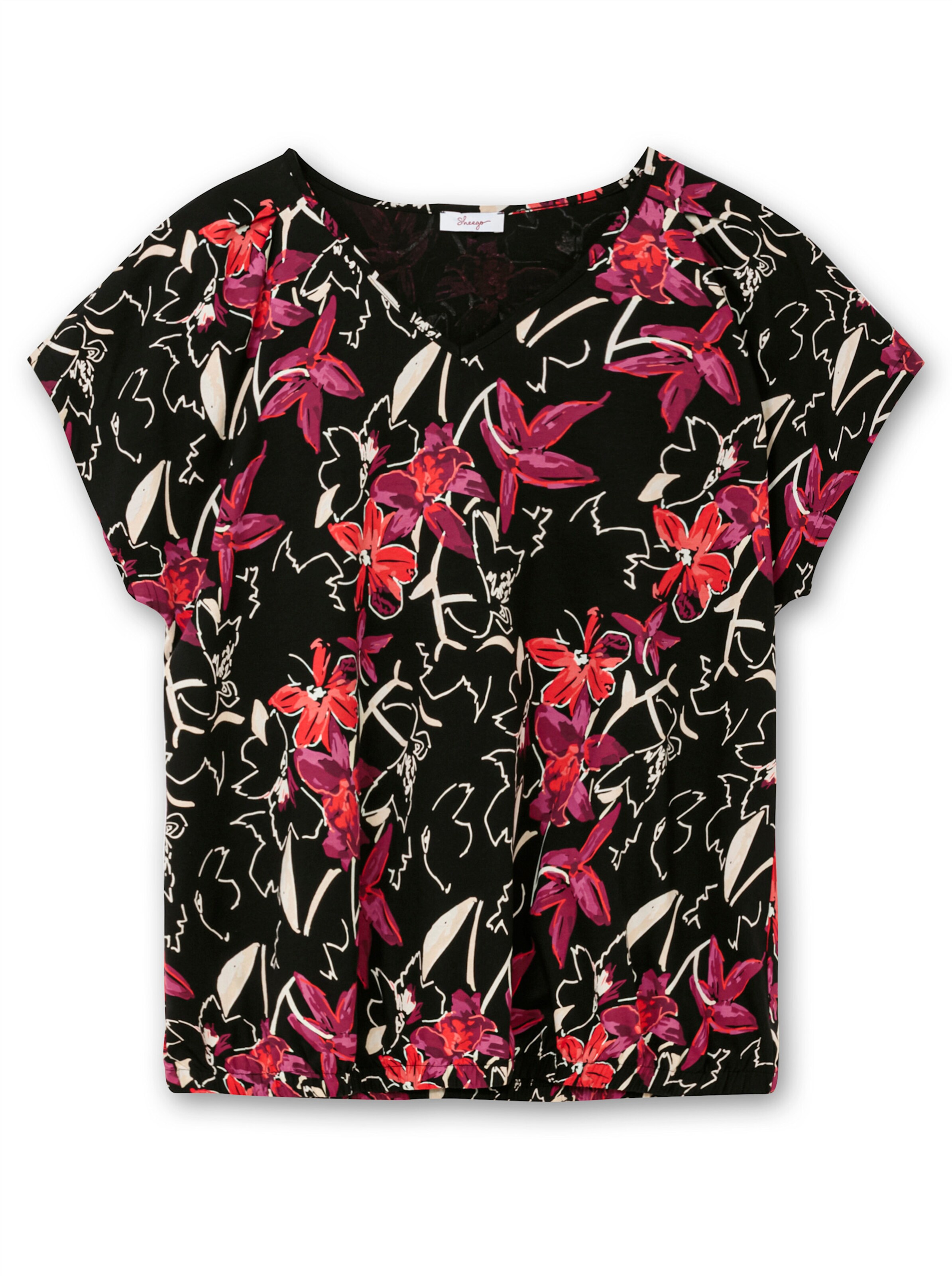 SHEEGO Shirts i sort: forside