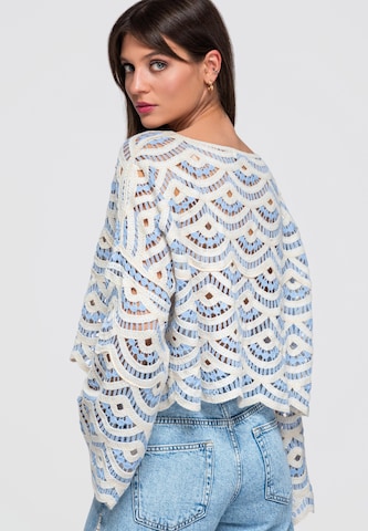Ombre Blouse in Gemengde kleuren