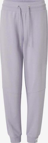 Effilé Pantalon Calvin Klein Jeans en violet : devant