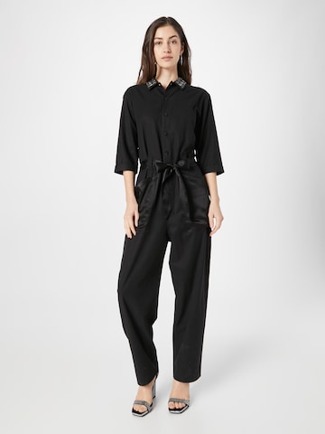 SCOTCH & SODA Jumpsuit in Zwart: voorkant